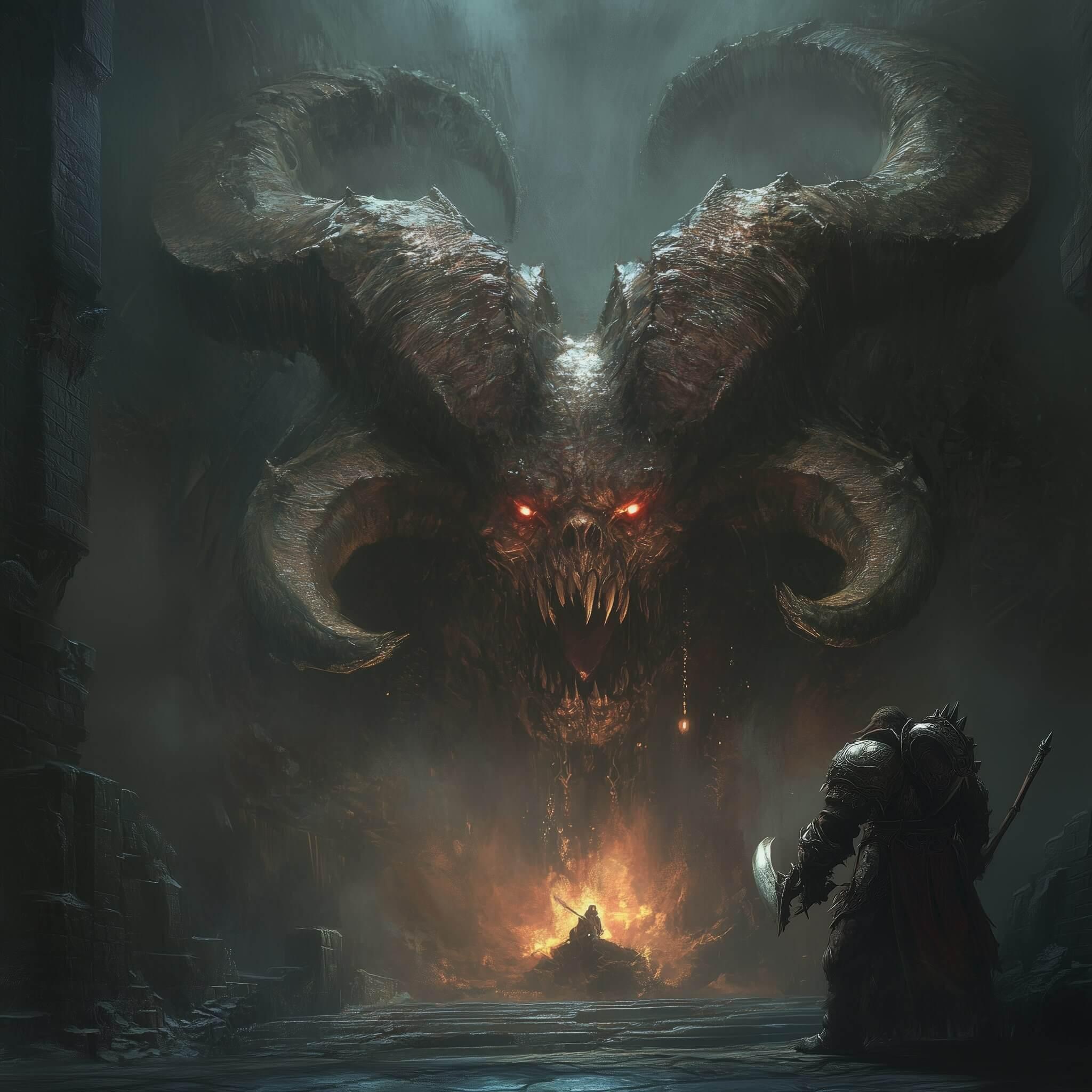 Main boss from Diablo 4