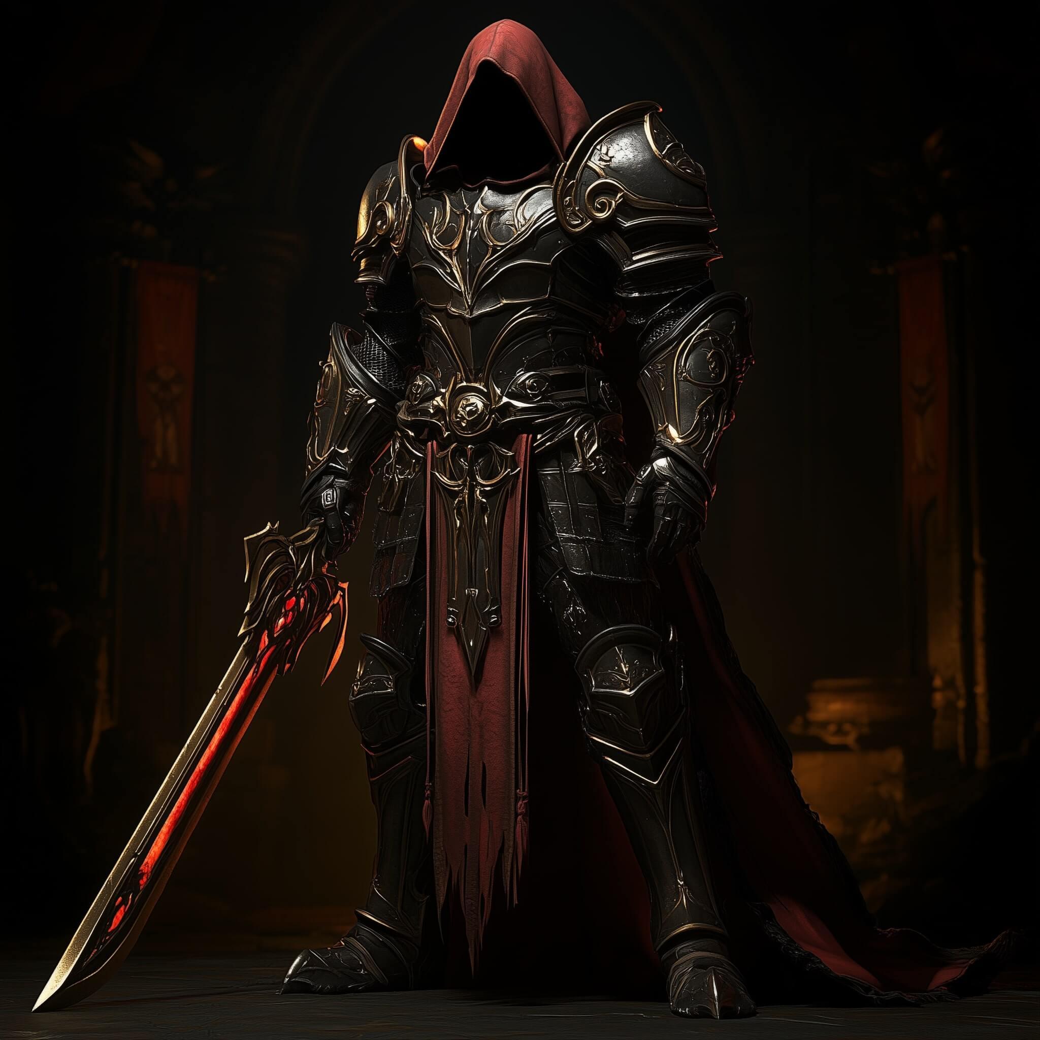 a cool person equipped in full Diablo 4 armor