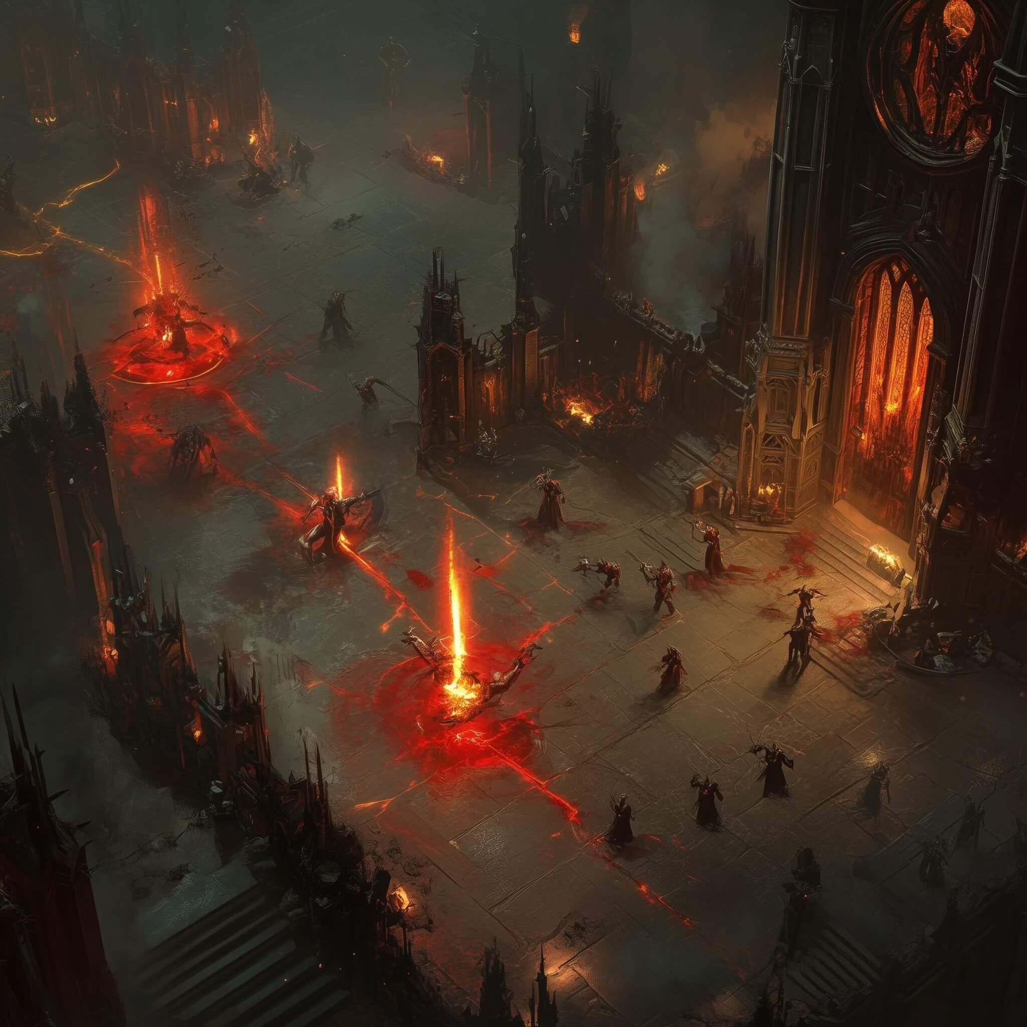 Infernal hordes from Diablo 4